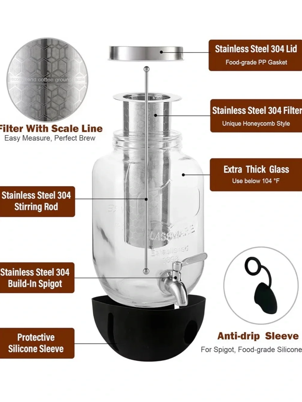 Cold Brew Coffee Maker